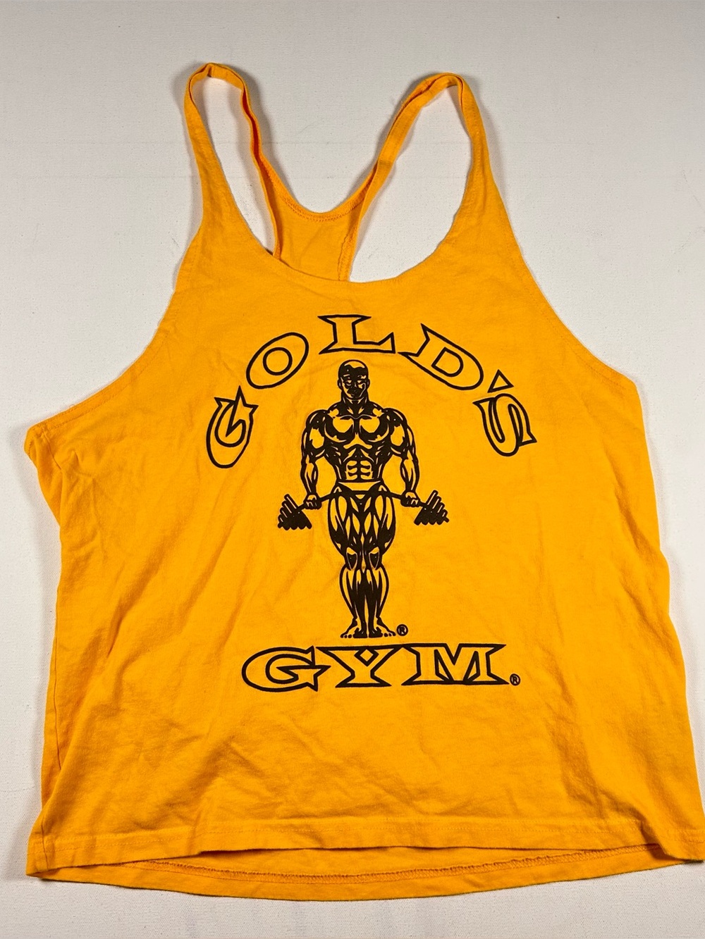 Vintage Golds Gym Venice California Tank Top Mens Medium Stringer Racerback 90s
